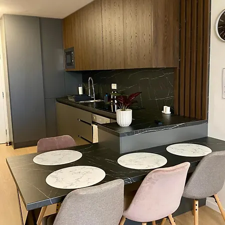 New With Free Garage Parking Near The Airport Apartament *